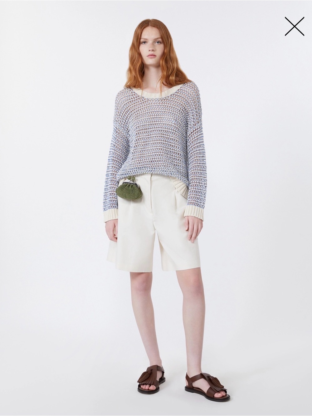 Weekend Max Mara "Ecuba" Tailored Bermuda Shorts